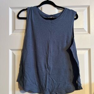 Blue Sleeveless Top